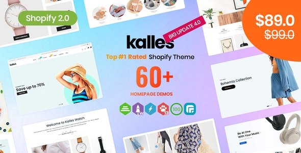 Kalles – Clean, Versatile, Responsive Shopify Theme