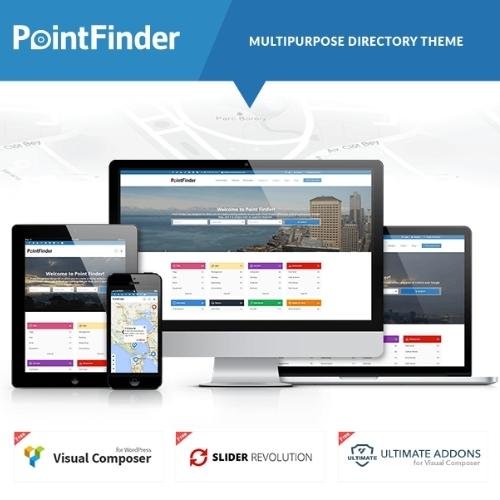 Point Finder Directory – Directory & Listing WordPress Theme