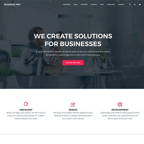 StudioPress Business Pro Genesis WordPress Theme