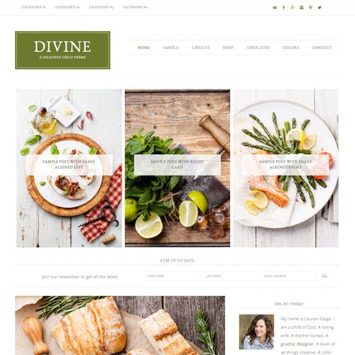 StudioPress Divine Pro Genesis WordPress Theme