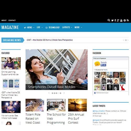 Themify Magazine WordPress Theme