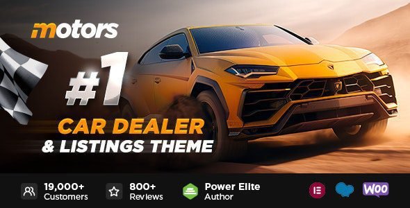 Motors – Automotive, Car Dealership, Car Rental, Auto, Classified Ads, Listing WordPress Theme
