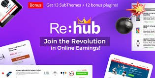 REHub – Price Comparison, Affiliate Marketing, Multi Vendor Store, Community Theme