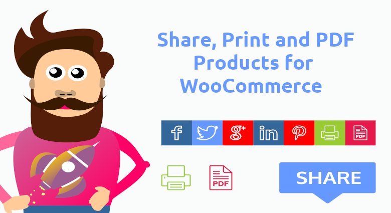 Share Print and PDF Products for WooCommerce